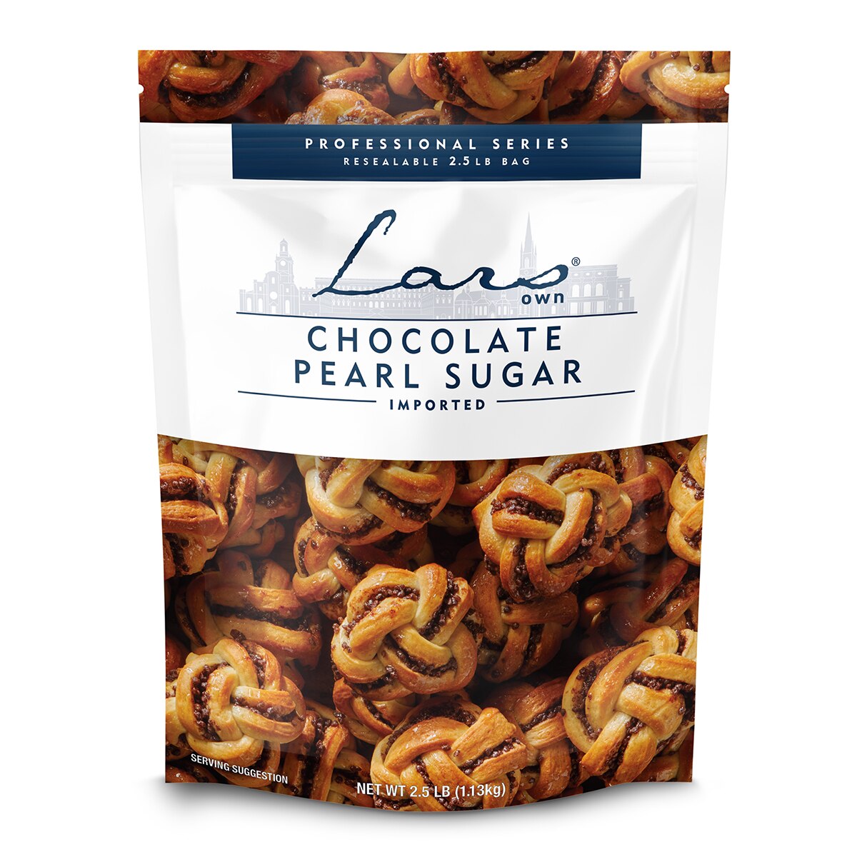 Lars Own® Professional Series™ Chocolate Pearl Sugar 2.5 LB